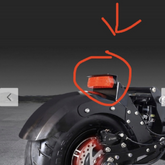 Feu arrière pour Q13Pro